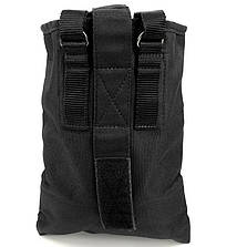 Сумка скидання магазинів Tactical з посиленою горловиною чорна (LE2126), фото 4
