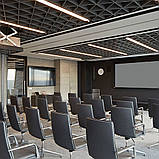 Світильник світлодіодний Sign-30 підвісний лінійний на тросах 30 Вт 4200К чорний, фото 4