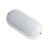 Світильник світлодіодний накладний ЄВРОСВЕТ 15 Вт овал CL-303 6400K IP65, фото 2