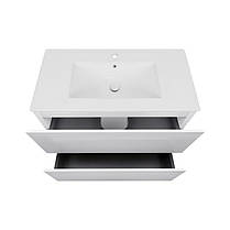 Комплект Qtap Tern 800х725х437 White підлогова тумба + мийка врізна QT1771TNL8013080CW, фото 3