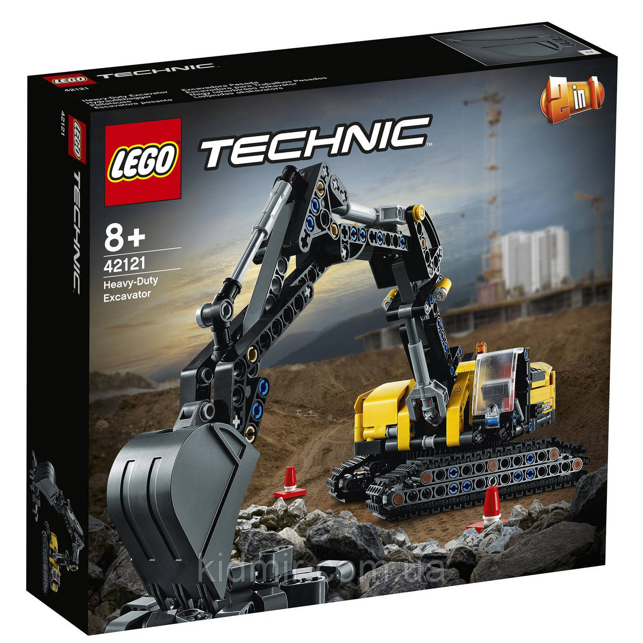 Конструктор LEGO Technic 42121 Важкий екскаватор
