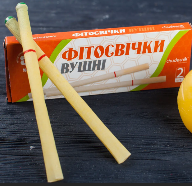 Фітосвічки вушні для дорослих Чудесник 2шт /Селком/