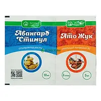 Инсектицид АТО Жук 3 мл + Авангард Стимул 10 мл, Укравит 3 мл+10 млшт. GreenMarket