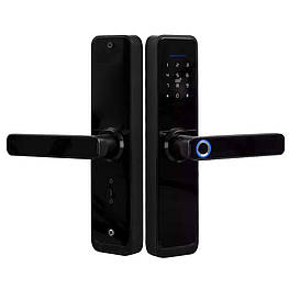Електронний дверний замок NaviCat X9 з підтримкою програми TUYA Black   aiw 912 I536