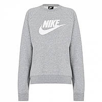 Толстовка Nike Sportswear Essential Women's Fleece Crew Grey Доставка з США від 14 днів - Оригинал