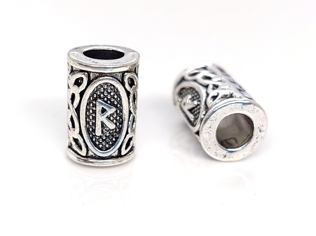 Бусіна для дредів - Руна Райдо - зріст, дорога, рух, фото 1