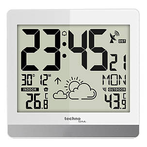 Годинник натиснений Technoline WS8119 White (WS8119), фото 1