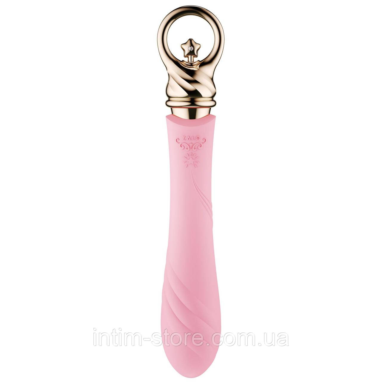 Вібратор для точки G із підігрівом Zalo Sweet Magic - Courage Fairy Pink SO6674, фото 1