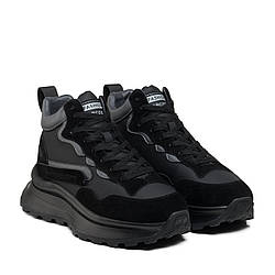 Кросівки зимові жіночі чорні на зручному просторі Lifexpert 38 36