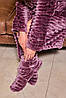 Р. 42-60 Жіночий довгий махровий халат з чобітками норма та Батал, фото 5