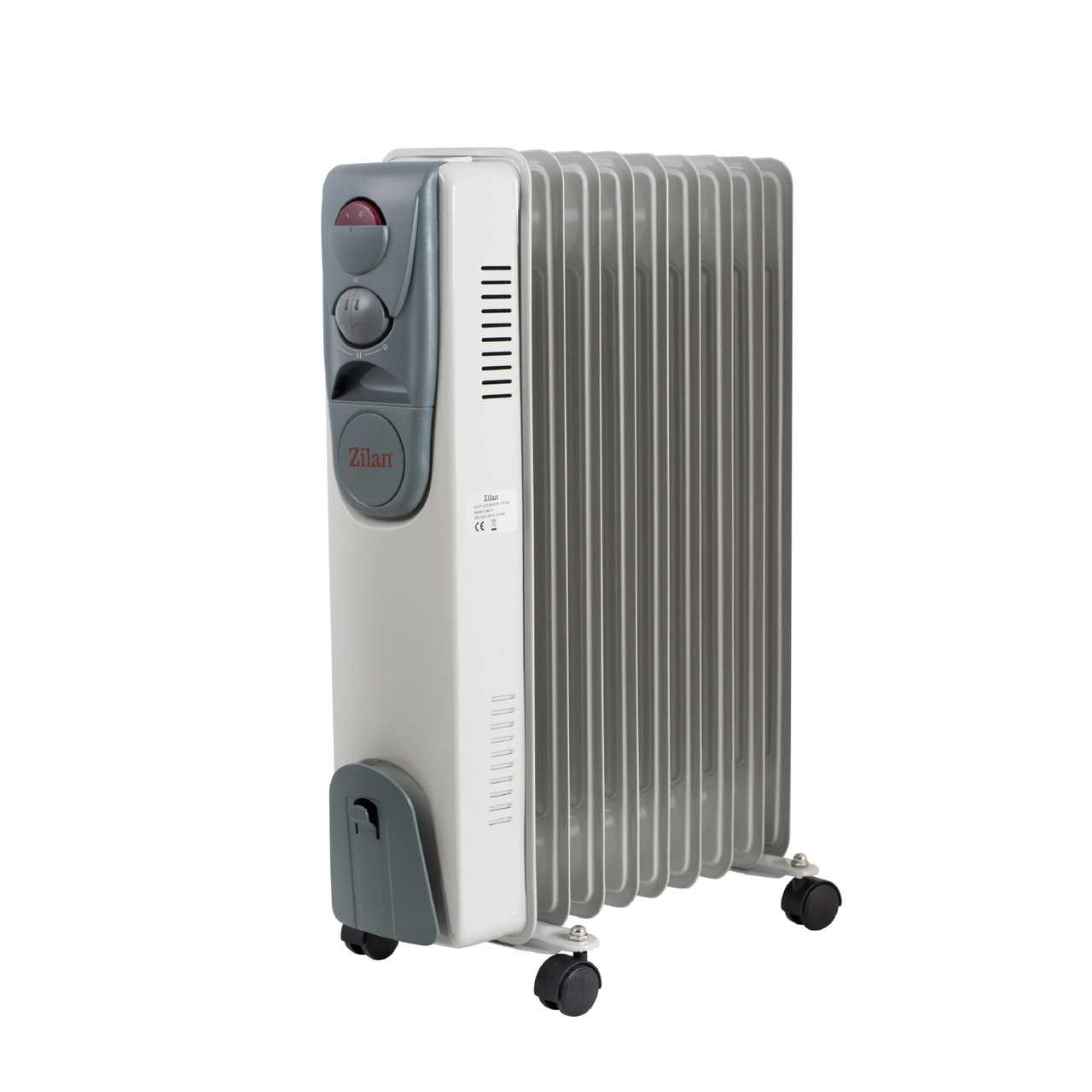 Масляний радіатор Zilan ZLN2111 2000W White (ZLN2111 ), фото 1