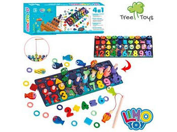 Дерев'яна іграшка Центр розвиваючий Риболовля MD2772 G-Rich