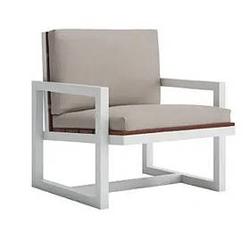 Лаунж садове крісло ЛОФТ 70*70*75 см "Нанкін" LNK-LOFT