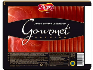 Хамон Серрано Лончеадо слайсами Arroyo Gourmet 150 г