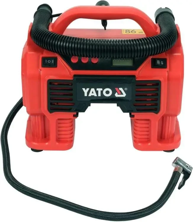 Компресор акумуляторний YATO Li-Ion 18 В 11 барів 21 л/хв (без акумулятора)