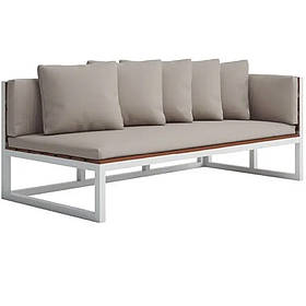 Модульний лаунж садовий диван ЛОФТ 160*85*70 см "Чанша" LNK-LOFT