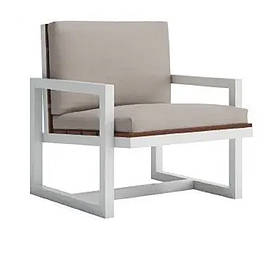 Лаунж садове крісло ЛОФТ 85*85*75 см "Какорток" LNK-LOFT