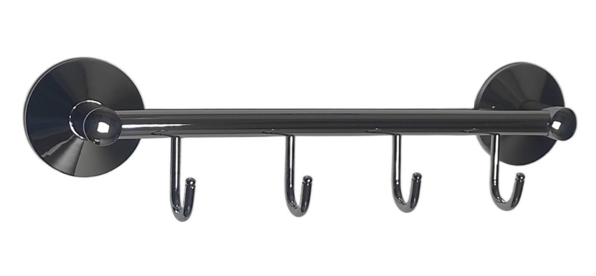 Вішалка для ванної Aqua з 4ма гачками KHL258-4, фото 1