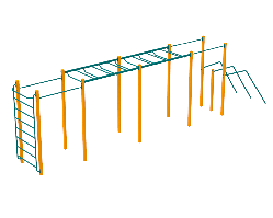 Вуличний спортивний комплекс Mega Star (Kidigo ТМ)