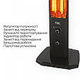 Інфрачервоний обігрівач Zilan ZLN6210 2300W Black (ZLN6210), фото 4