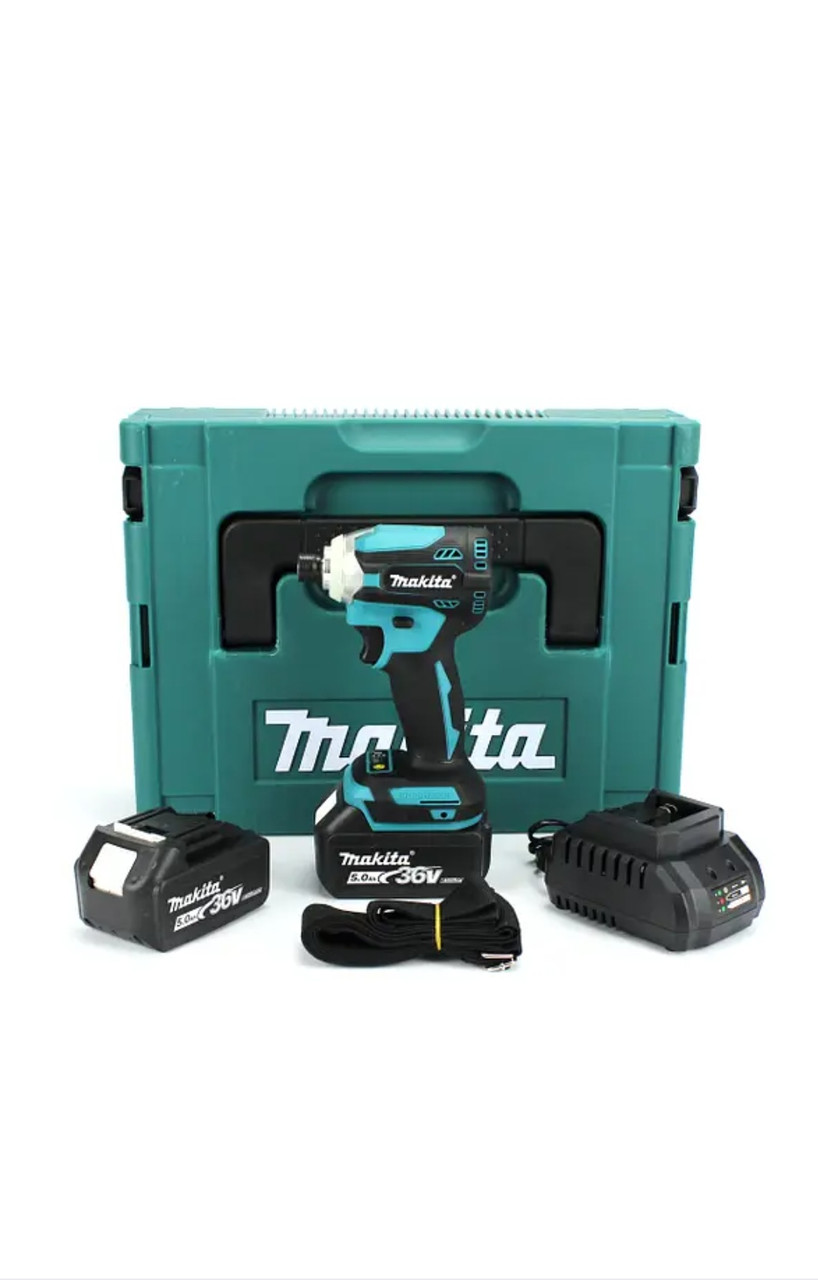 Акумуляторний безщітковий гвинтоверт Makita картридж171 (36V, 5AH) з регулятором., фото 1