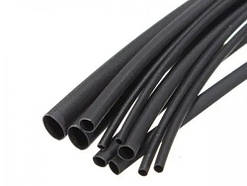 Термоусадочная трубка с клеем W-1SB (3х) 30/10.2мм 1м черная