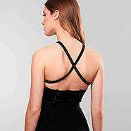 Портупея Bijoux Indiscrets MAZE - Cross Chest Harness Black | Puls69, фото 4