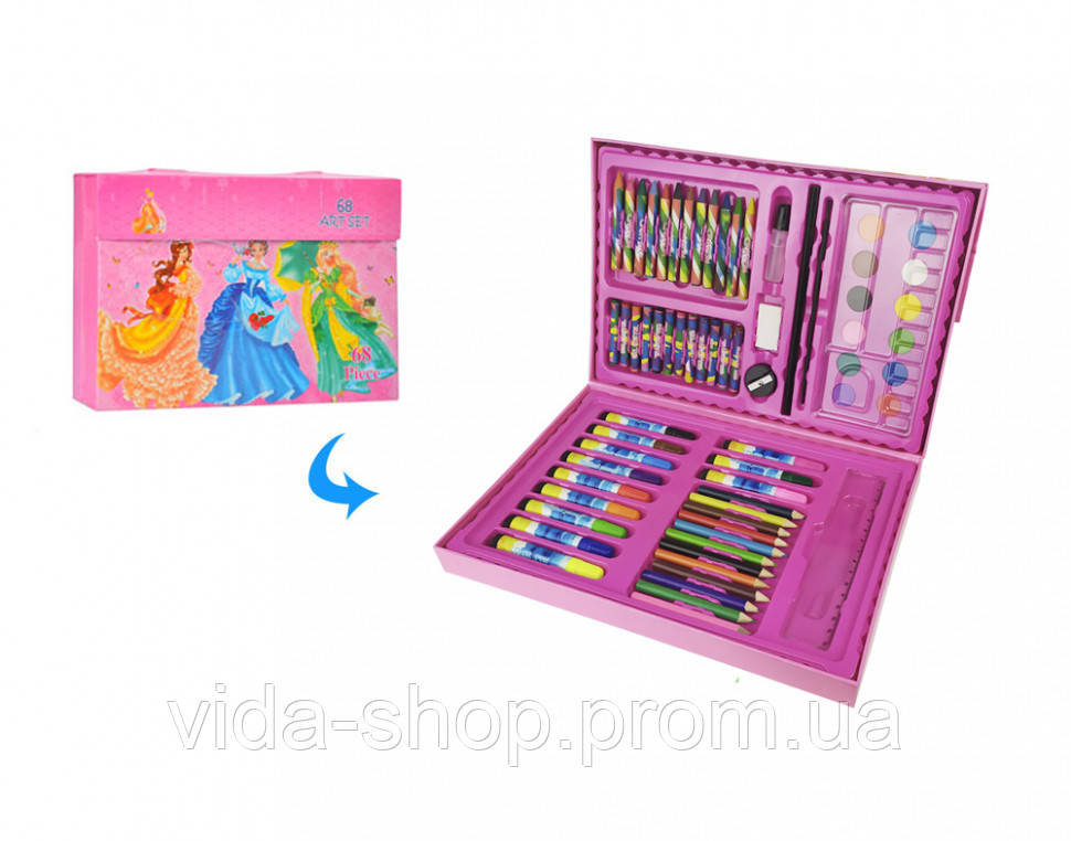Дитячий набір для малювання MK 3226 у валізі (Дамочки) - Vida-Shop