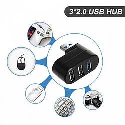 Хаб 3 порти USB2.0 A019