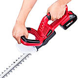 Акумуляторний кусторіз Worcraft CHT-S20LiA з АКБ (4А) і ЗП, для саду, фото 8