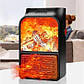 Міні нагрівач камін Flame Heater 400 Вт, фото 3