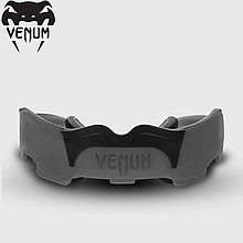 Капа для боксу одностороння капа боксерська для єдиноборств Venum Predator Mouthguard Grey Black