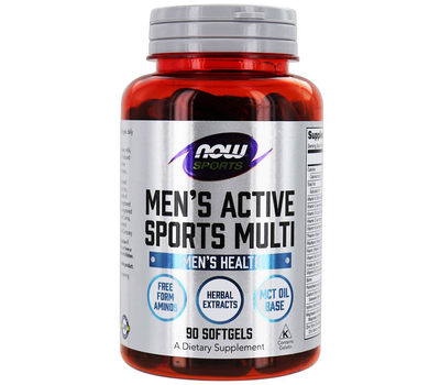Now Men's Active Sports Multi 90 caps