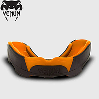 Капа для боксу одностороння капа боксерська для єдиноборств Venum Predator Mouthguard Black Orange