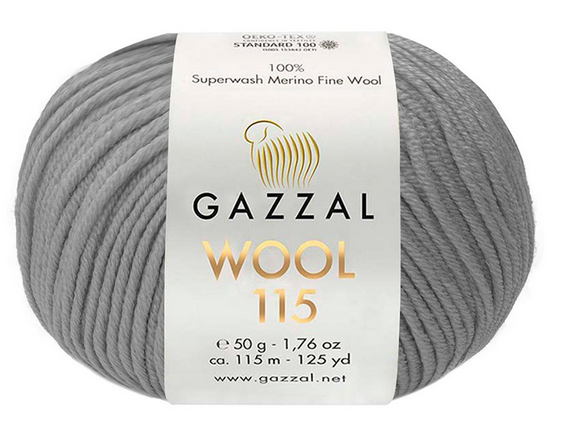 Пряжа Wool 115 Gazzal-3304