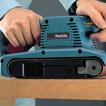 Стрічкова шліфмашина MAKITA 9911 : 650Вт, 270м/хв., розмір стрічки 76 х 457мм, фото 4