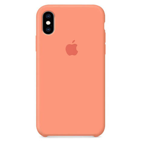 Чохол Silicone Case для iPhone Xs Max Peach 59, фото 1