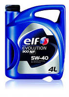Масло моторное Elf Evolution 900 NF 5W40 / 4л. / (ACEA A3/B4, API SN/CF, VW 502.00/505.00)