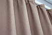 Шторна тканина мікровелюр Petek. Висота 2,7м. Колір світле какао. Код 1014ш, фото 7