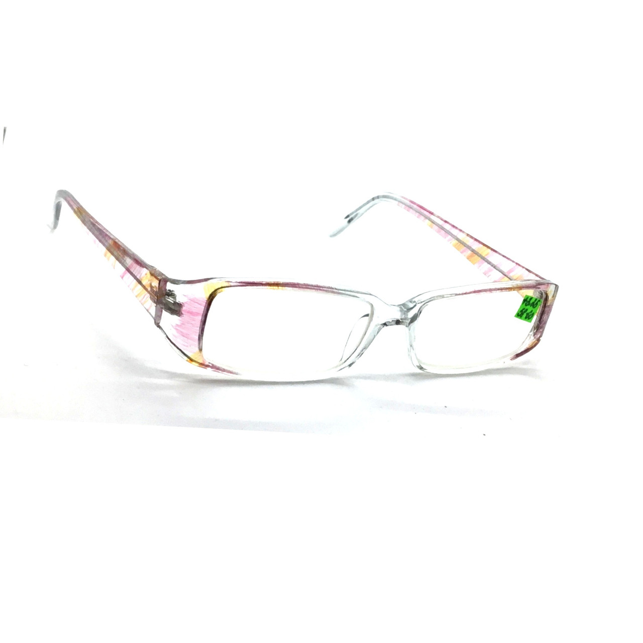 Окуляри зі скляною лінзою 873 рожеві Ізюм(58-60)