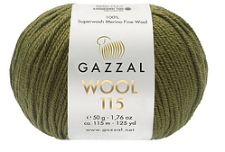 Пряжа Wool 115 Gazzal-3327