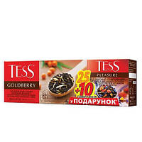 Чай TESS Goldberry чорний пакетований 25 x 1.5 г (4823096801902)