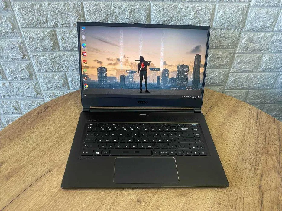 Ноутбук MSI GS65 Stealth 15.6"FHD/IPS/240HZ/i7 9750H/32/SSD512/RTX2080MaxQ-8Gb