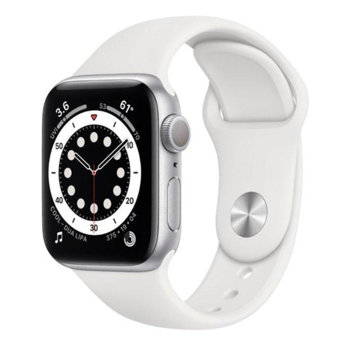 Смарт-годинник Apple Watch Series 6 GPS 40mm Gold Aluminum Case w. Pink Sand Sport B. (MG123)