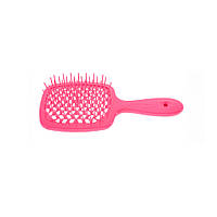 Расческа (мини версия) Janeke superbrush the original Small Малиновый