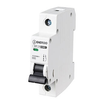 Автоматичний вимикач ENERGIO SP-1P C 40А 6 кА