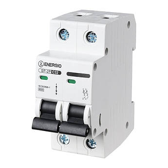 Автоматичний вимикач ENERGIO SP-2P C 32А 4.5 кА