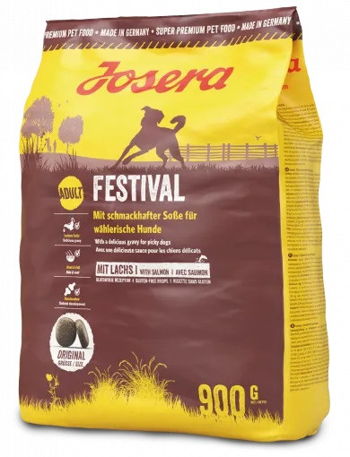Сухой корм ( Йозера фестивал ) для привередливых собак JOSERA Festival 0.9кг - фото 1 - id-p1693986446