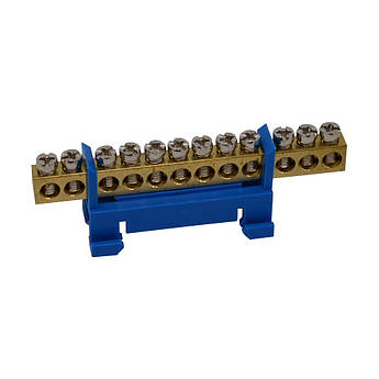 Шина нульова ENERGIO на DIN-рейку 12 від