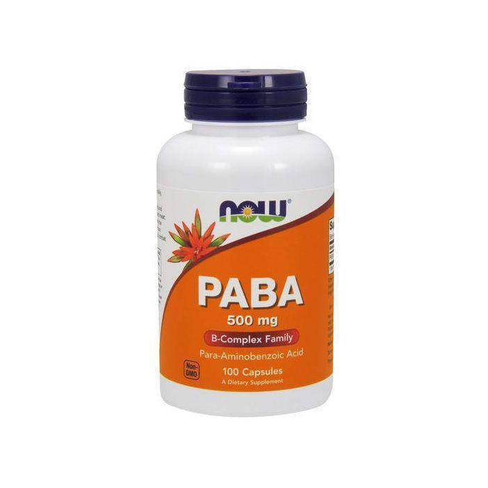 Now Paba 500 mg 100 caps